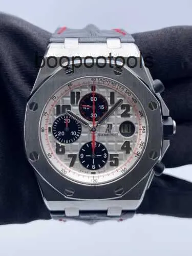 Audemar Pigu Luxury Watches Online Royal Oak Wristwatches Epic Royal Oak Offshore 26170st Panda Dial Men s Watch with Paper NVLQ