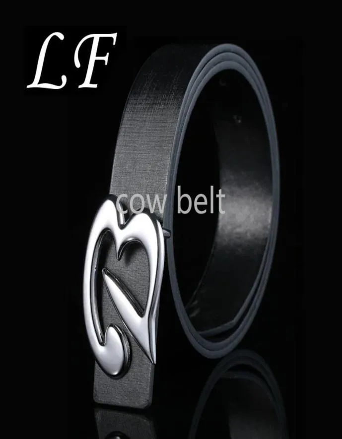 2019 nuevos cinturones de lujo de calidad para hombres y mujeres cinturón de cuero de vaca cinturones de diseñador de marca para hombres cinturones plateados Buckle305t1695751