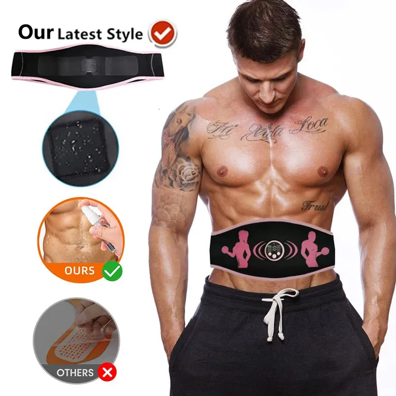 Smart Muscle Stimulator Abdominal Belt Portable Wireless EMS For Body  Slimming, Weight Loss, And Fitness From Dao04, $13.8