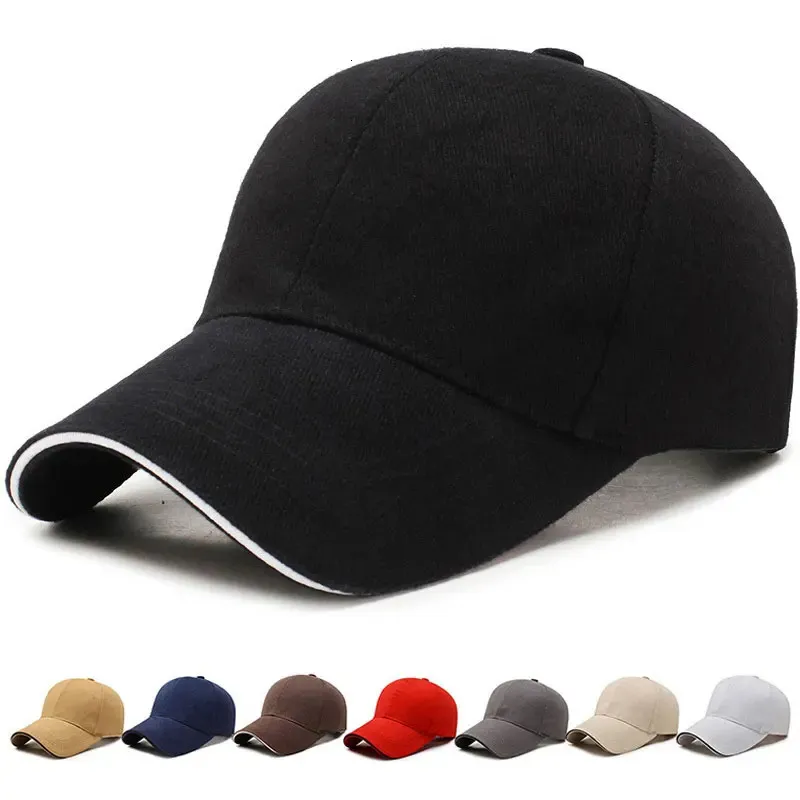 Berretti da baseball da uomo in cotone classico cappello da baseball con fibbia regolabile cappello da papà sportivo cappello da golf occhiali casual cappello da papà hip-hop 231207