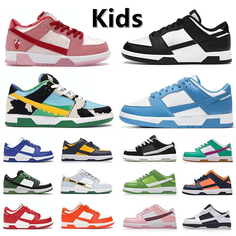 Kid shoes Children boys baby Preschool PS Athletic Outdoor GAI Designer sneaker Trainers Toddler Girl Chaussures Pour Enfant Sapatos infantis White Black UNC
