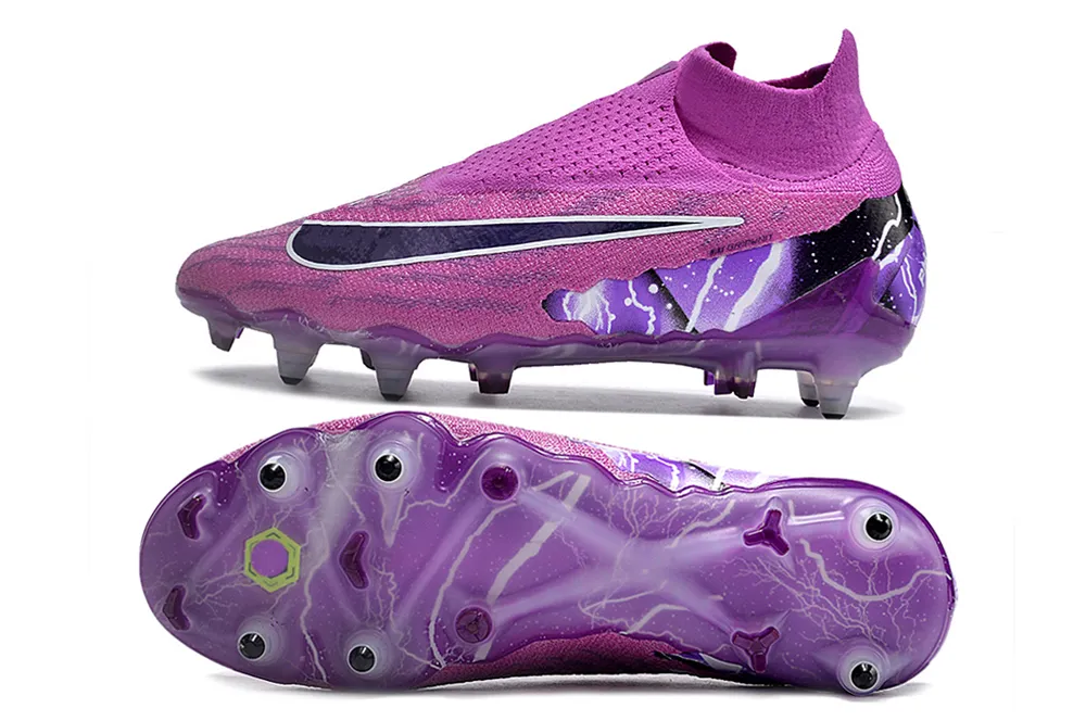 Purple and deals gold cleats