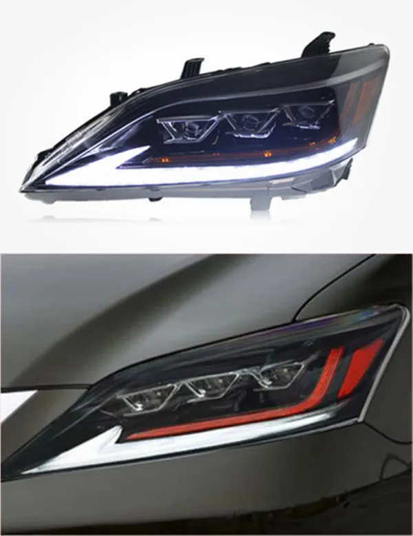 Auto Dagrijverlichting Hoofd Licht Montage voor Lexus ES LED Koplamp 2006-2012 Richtingaanwijzer Grootlicht Lamp