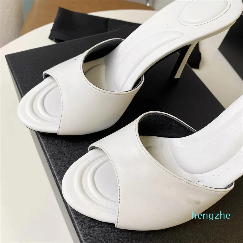 designer Ladies high heel sandals slippers fashion summer dresses flipflop elegant mature women sandals 6.5cm and10.5cm size 35-42