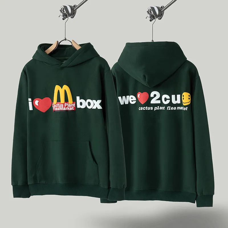 Cpfm Hoodies Sweatshirts Ontwerper CPFM CHO Plant Cpfm Vlooienmarkt Cactus Sudaderas M Lachend Gezicht Hoodie Voor Mannen Jogger Sweatshirt Sweet 2067