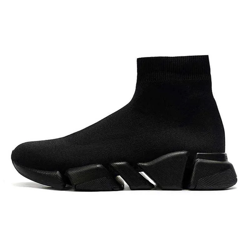 sur le genou Designers Speeds Casual Chaussures Plate-forme Sneaker Hommes Femmes Bottes Marque Noir Blanc Bleu hommes chaussures chaussons pour femmes bottes de créateurs femme bottes à plateforme