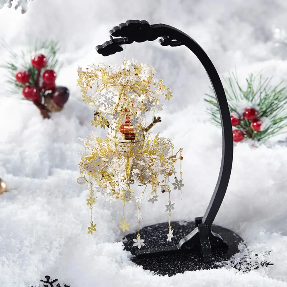 ジグソーパズル Piececool Winter night DHgate.com:Piececool 3D Metal Puzzle Kit WINTER NIGHT