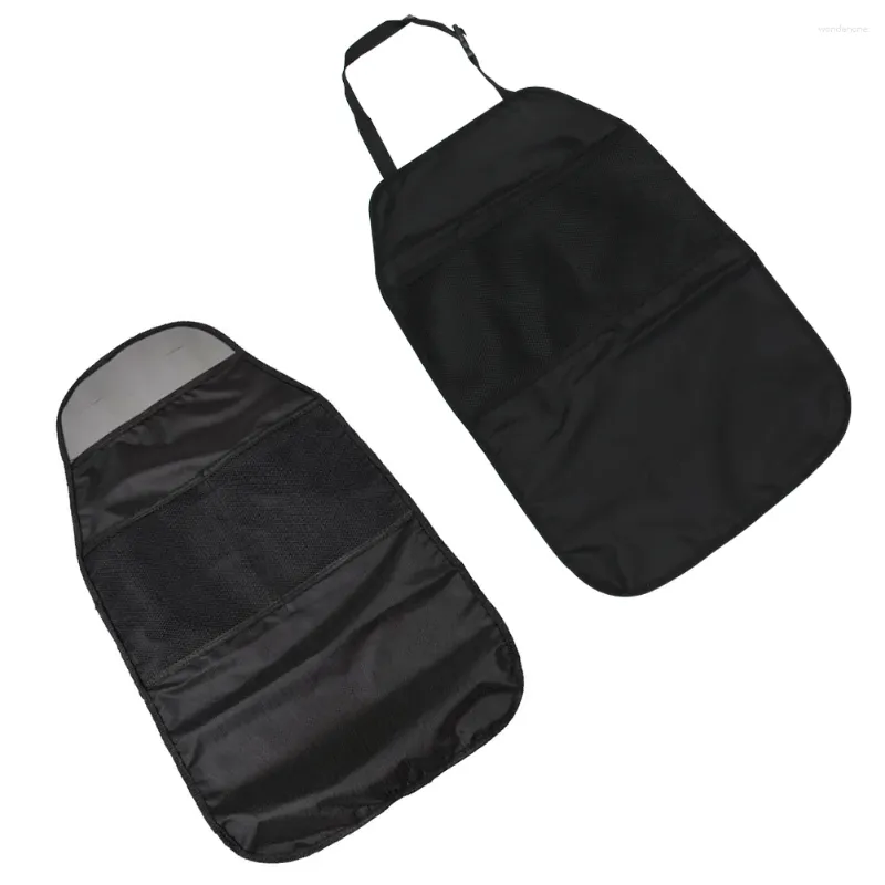 Siedzisko samochodowe obejmują 2PCS Anti Kick Pad Wewnętrzne Akcesoria Strażowe Praktyczne odłączane tyl