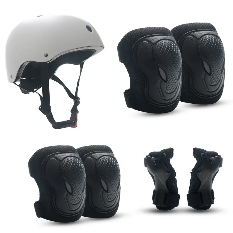 bike helmet knee pads elbow pads OutdoorMaster Skate Protective Gear Set for Adult & Youth Boasting high PHZ. Kids Bike Helmet &