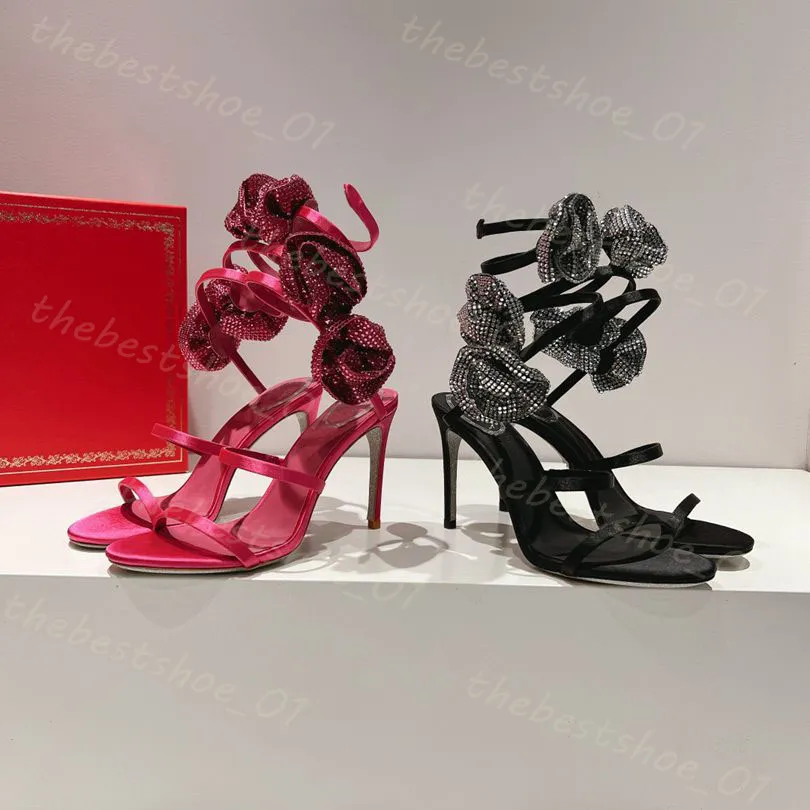 Designer Hoge Hakken Luxe Formele Schoenen Stiletto Designer Cleo 95 Formele Schoenen Hof Dames Bruiloft Sexy Feest Kantoor Zwarte Vrouwen RC