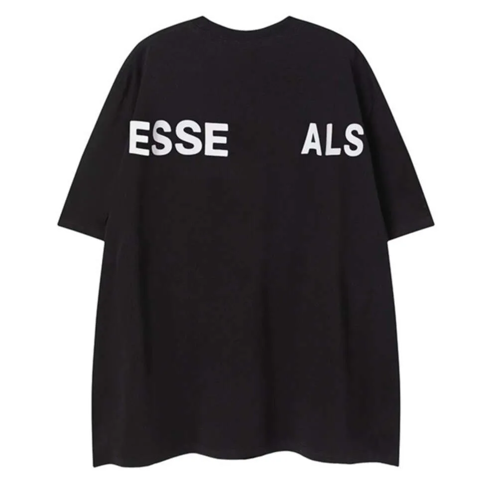 Tshirt Essentialshirts Erkek Tasarımcı T Shirt Yaz Ess Ess Gross Giyim Erkek Kadınlar Tees Tişört Tişört Sıradan Gevşek Kısa Kollu Tee Tshirts Pamuk Spor Tişörtleri 5og9