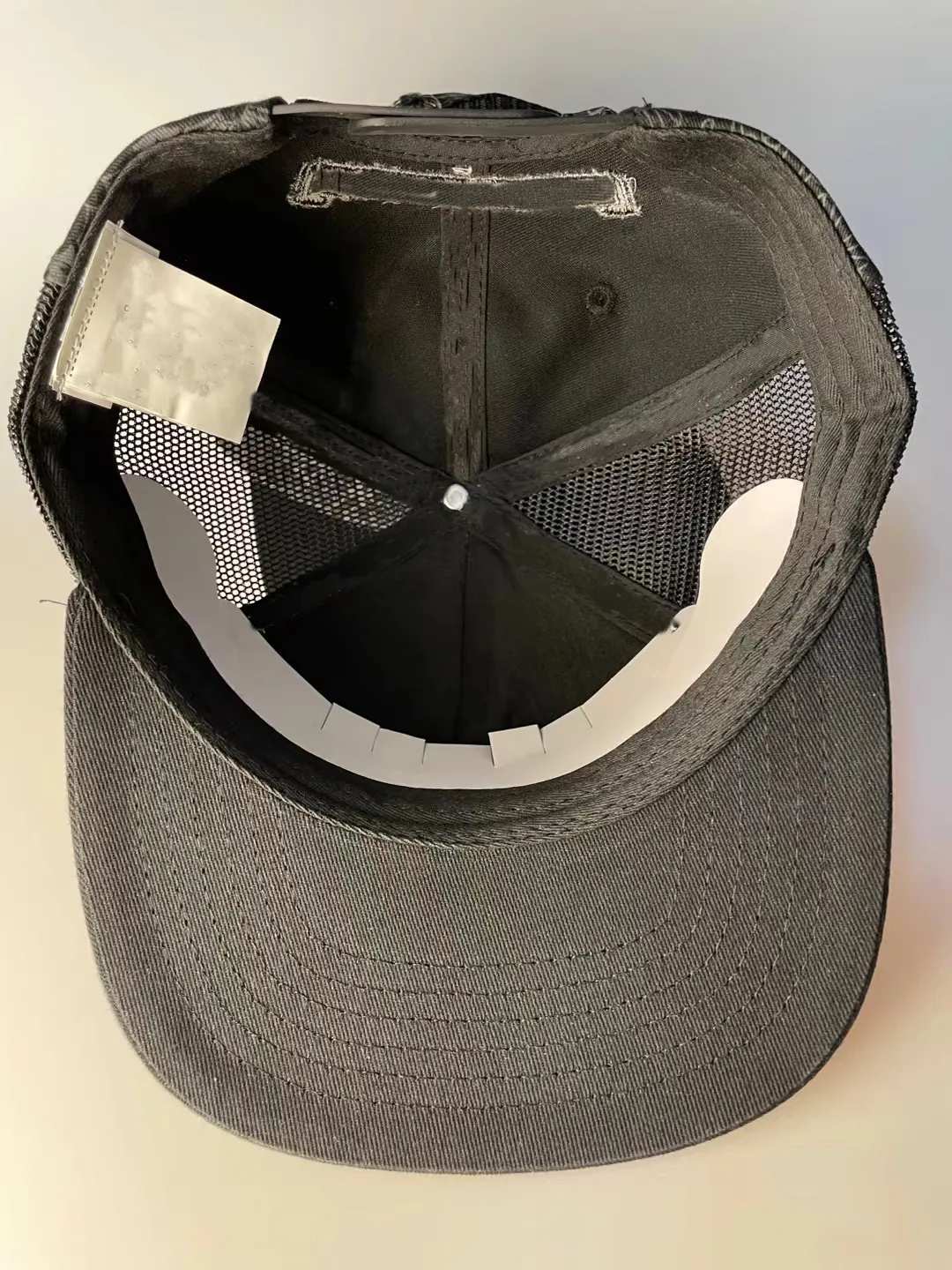 Protezione solare del cappello del camion della maglia del cappello nero degli uomini dei cappelli da baseball del progettista di trasporto libero di inverno