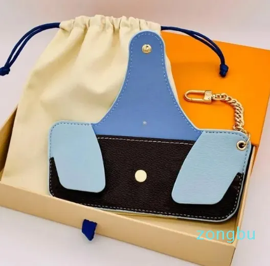Väskor individuell låda och dammväska unisex klassisk lux läder handväska mynt pengarkorthållare med låda
