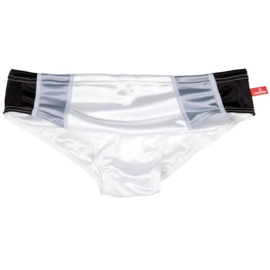 Men039s Ropa interior de natación Verano Sexy Troncos transparentes Secado rápido Playa Pantalones cortos de vacaciones Brave Guy Traje de baño 5519619