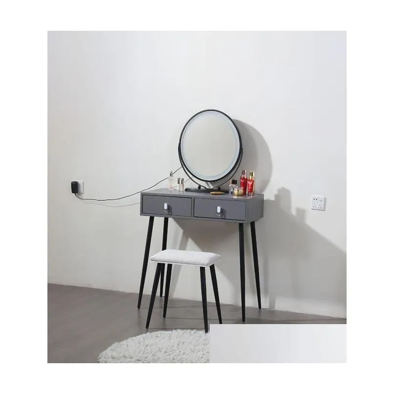 Meubles de chambre à coucher Commode moderne minimaliste petit appartement armoire de maquillage rangement 70 cm lumière luxe Net rouge Ins Table 1354590 Drop Del Dhxpt