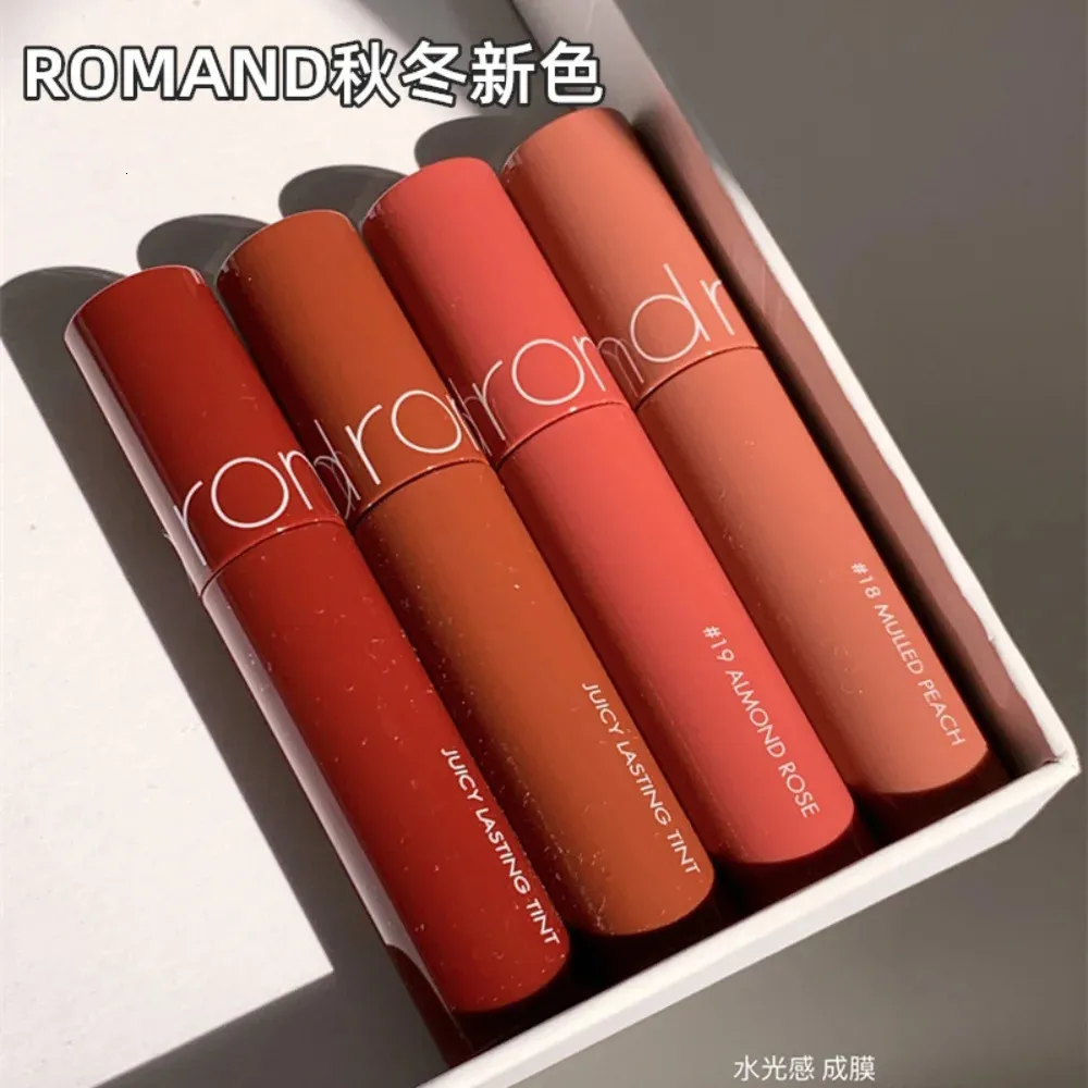 Lip Pencils Juicy LongLasting Tint Glaze Beauty Liquid Lipstick Gloss Silky Smooth Professional Korean Makeup Cosmetics 231207