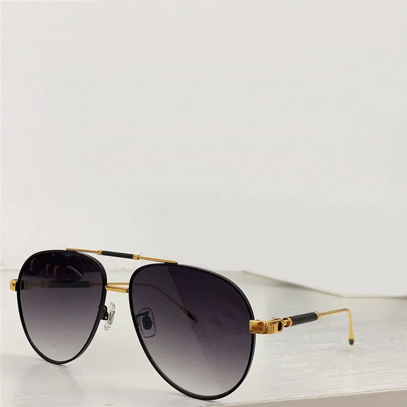 Nouveau design de mode hommes lunettes de soleil 3026S forme pilote cadre en métal style simple et populaire polyvalent extérieur UV400 lunettes de protection