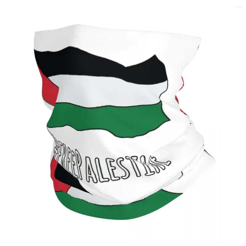 Halsdukar palestina flagga palestinska bandana nacke gaiter tryckt balaclavas mask halsduk multifunktionell pannband ridning vuxen andas andas