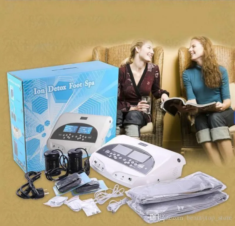 Foot Treatment Detox Foot Spa Machine Ion Cleanser Footbath Detoxification