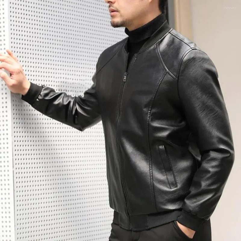 Mens Jackets Men Outerwear Stylish Winter Baseball Jacket For Cold Weather Comfortable Autumn Warm Imitation Middle Aged From 24 33 DHgate