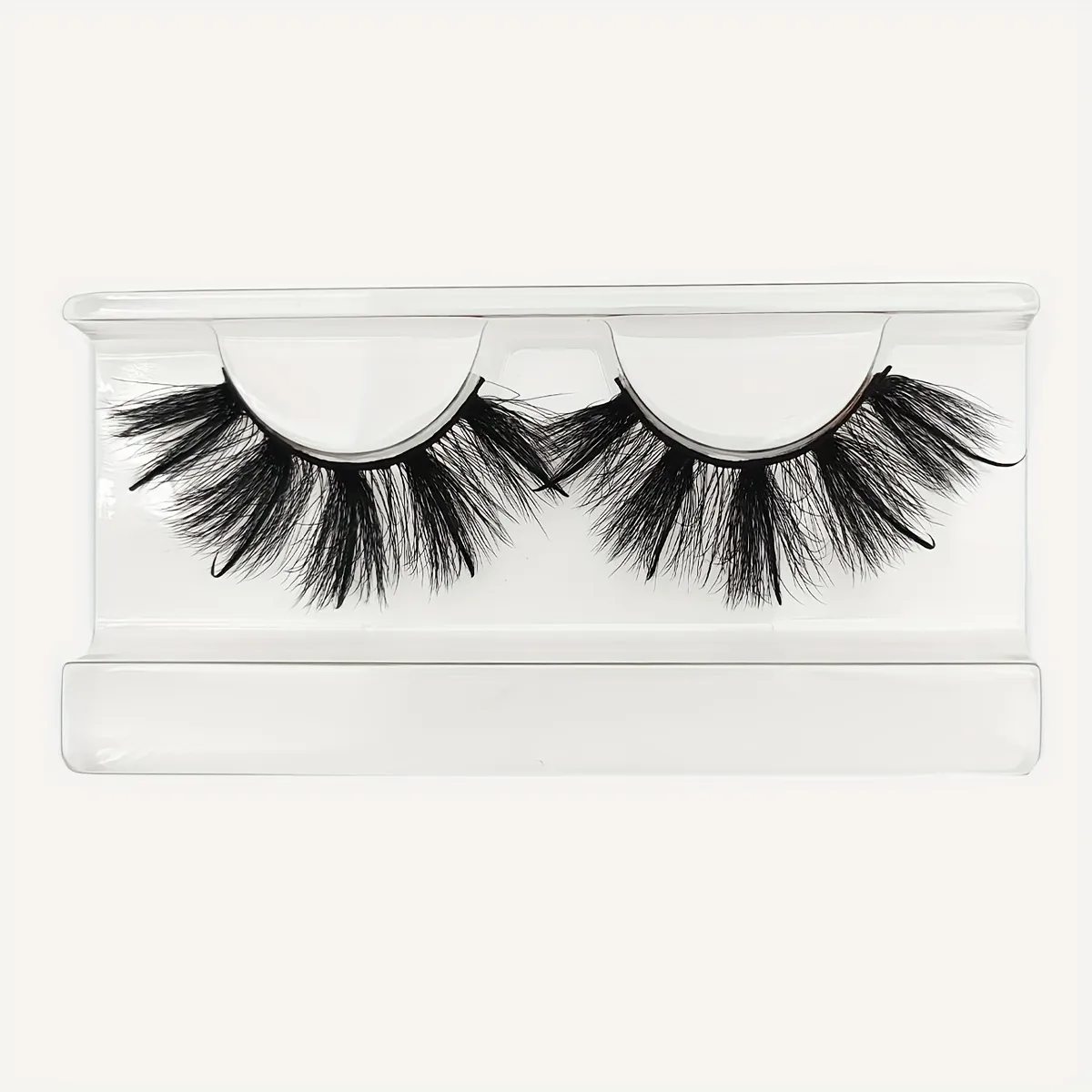 1 Pair 20mm False Eyelashes Faux Mink Natural Fake Eyelashes Soft Cute Wispy Voluminous Manga Eyelashes