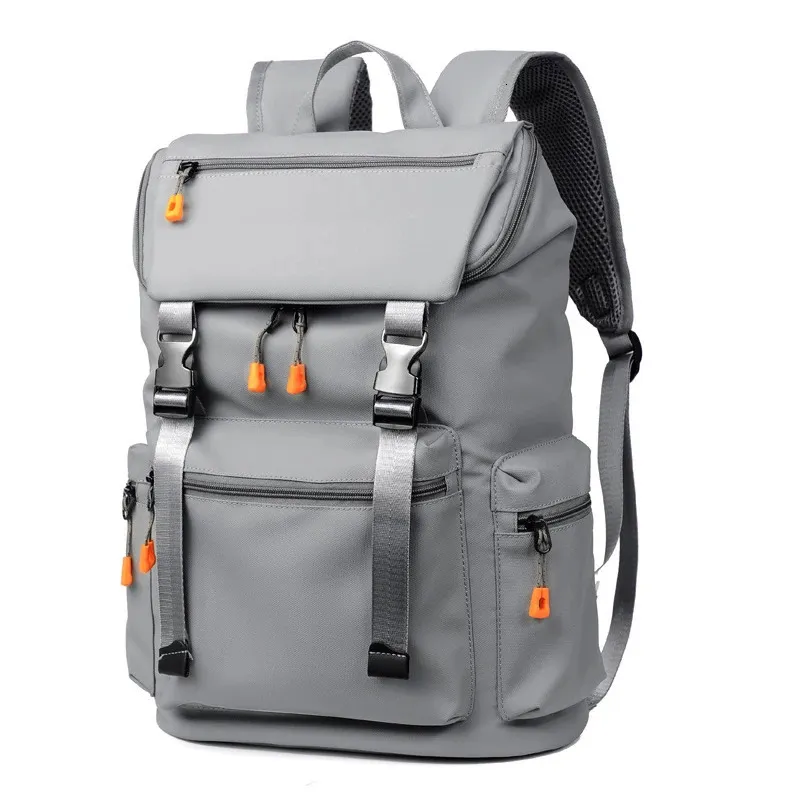 Sacos de noite Homens 17 3 "Grande Capacidade Oxford Alta Qualidade Moda Negócios Laptop Mochila Impermeável Desgaste Resistente Lazer Viagem 231206