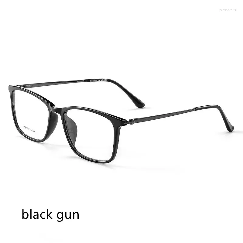 Okulary przeciwsłoneczne Ramki 55 mm moda retro ultra lekkie wielokątne okulary męskie rama przeciw niebieska recepta na okulary Kobieta 1018