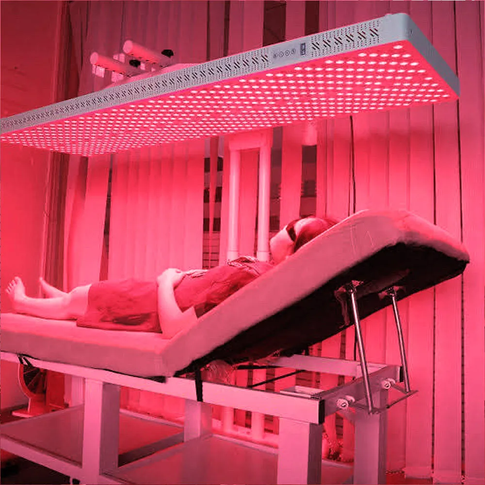 Machine PDT 3000W, panneau LED à lumière rouge 660nm 850nm, thérapie à lumière rouge proche infrarouge pour le visage, anti-vieillissement, soins de la peau, soulagement de la douleur corporelle, outils de thérapie physique