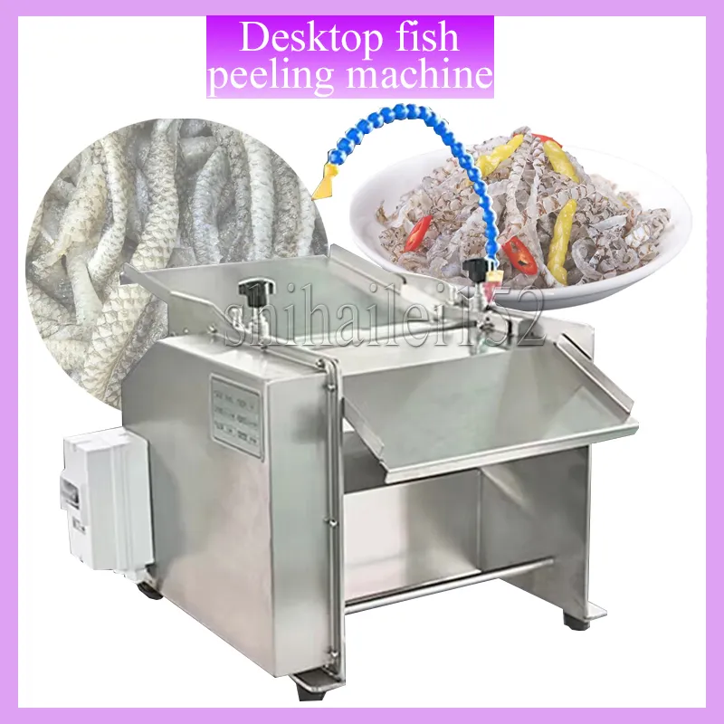 Small Fish Peeler Commercial Desktop Squid And Fish Pro Peeler