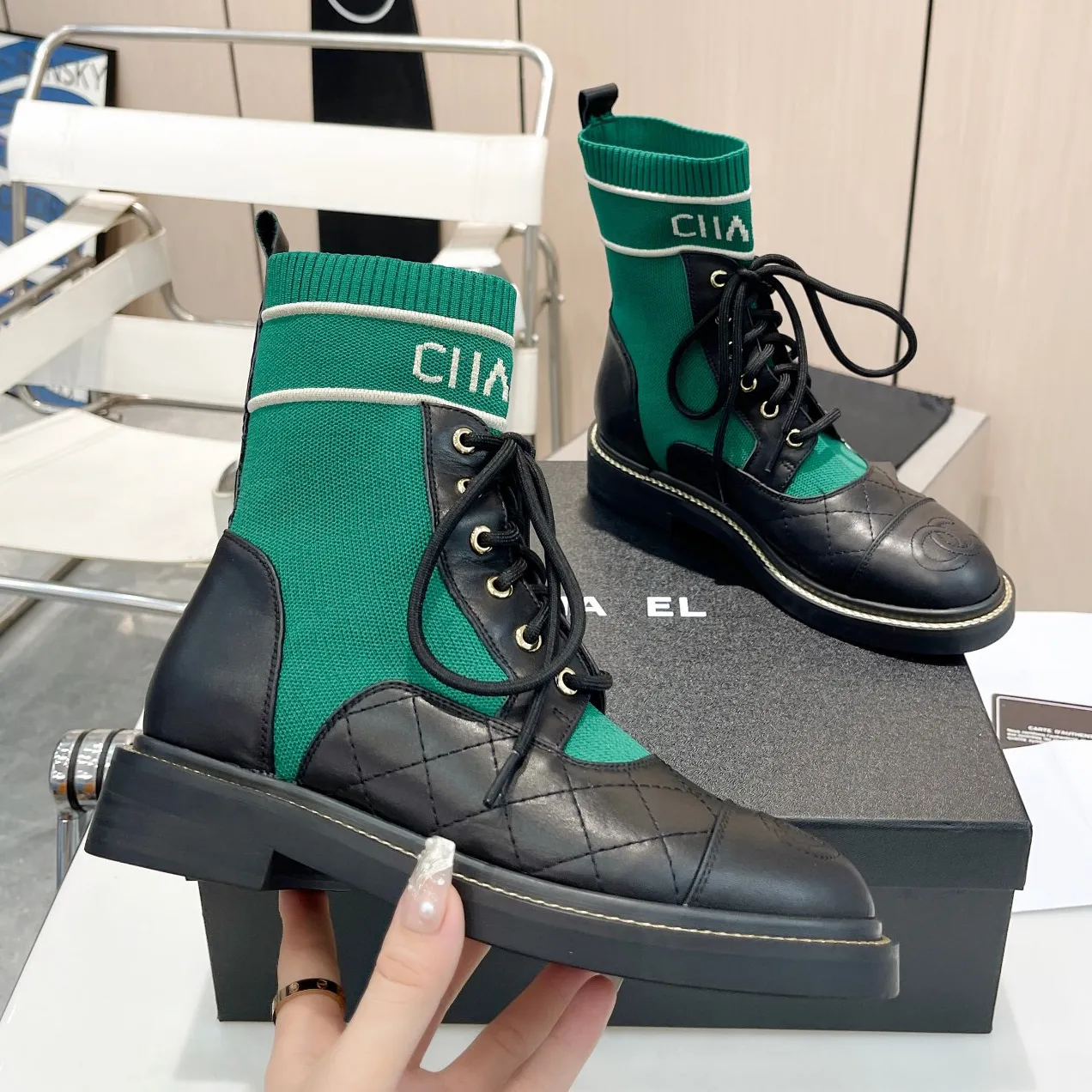 High end hotsell designer boots