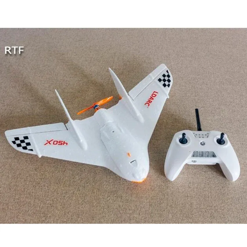 Tiny Wing 450X V2 Pequeno FPV Avião de espuma de asa fixa Autoestabilização Avião de altura fixa RTF FPV PNP Rc Racing Drone