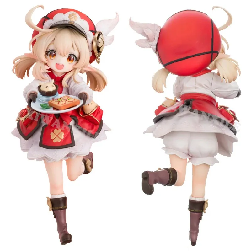 Action Toy Figures 16cm Cute Genshin Impact Klee Anime Figure Genshin Impact Venti Action Figure QiqiNahida Figurine Collectible Model Doll Toys 231207