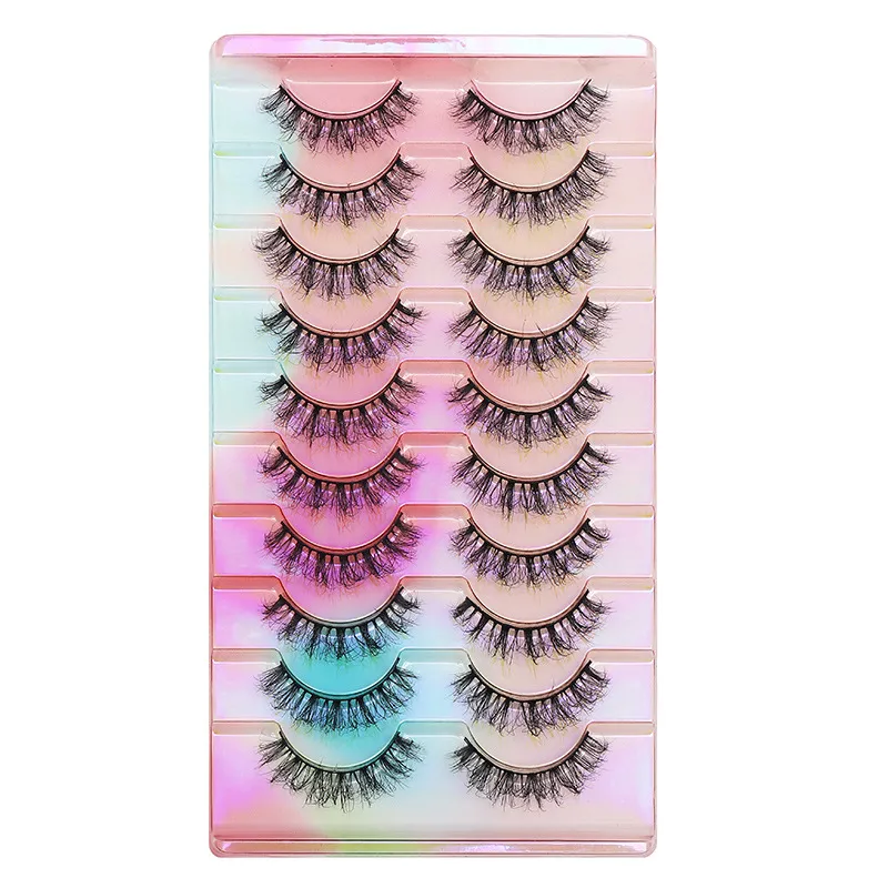 New 3D Mink Lashes Natural Eyelash Dramatic False Eyelashes Faux Cils Makeup Fake Eyelash Extension maquiagem Tools