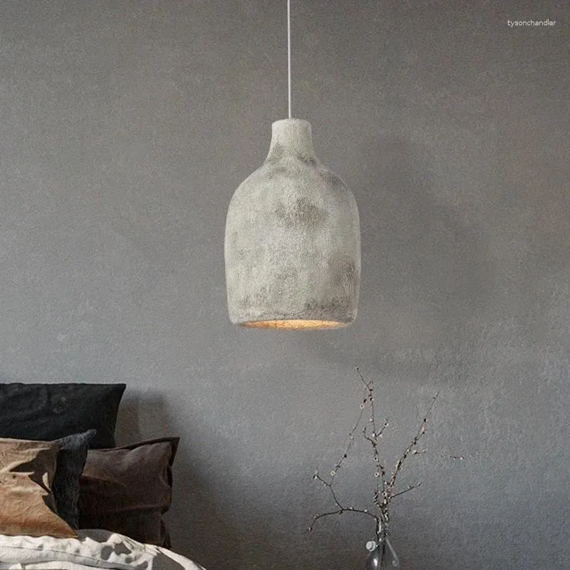 Pendant Lamps Nordic Simplicity E27 Led Lamp Retro Design Restaurant Homestay Bedroom Home Decoration Lighting Fixture