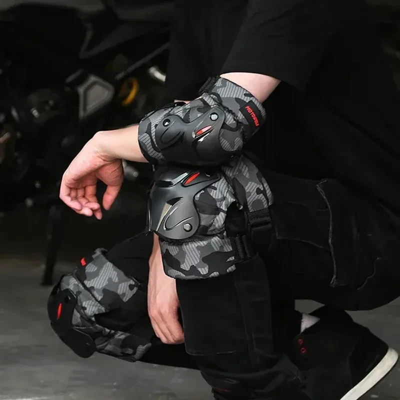 thumbnail image 2 of Elastic Combat Elbow Pads - Gel Padded Protection For Sports & Fitness 2 of 9