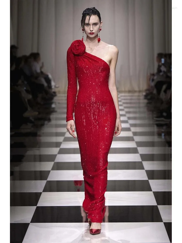 ankle length sequin dress Shine Bright Rose Gold Sequin Dress main image 1