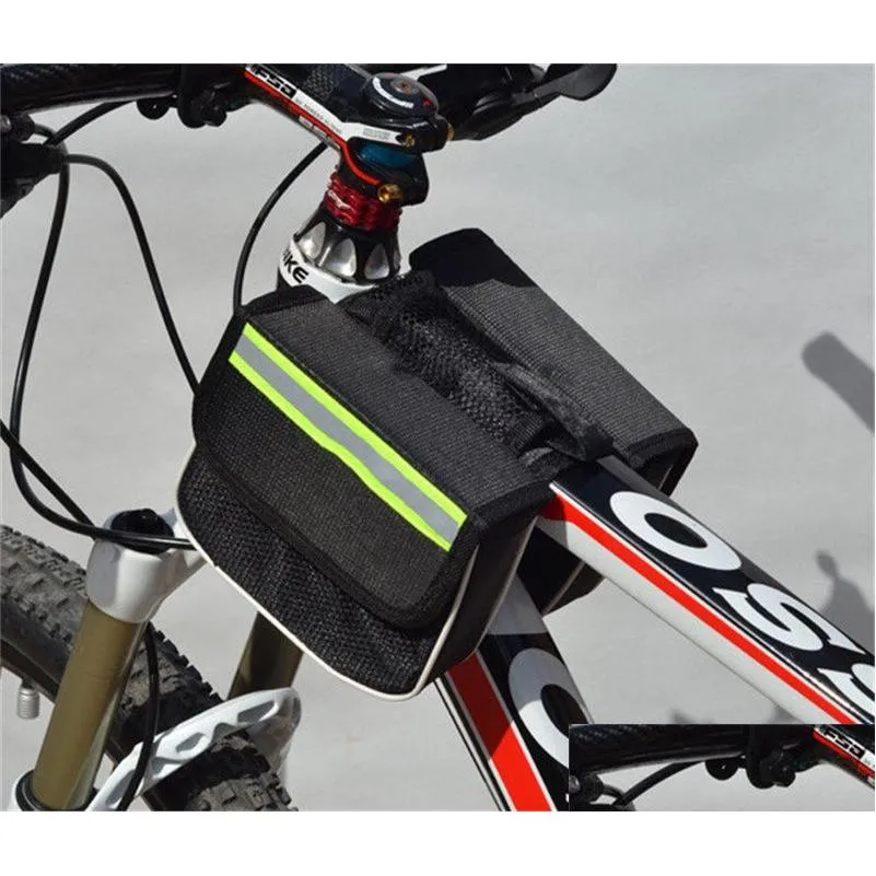 정원 세트 17 인치 자전거 가방 자전거 자전거화물 랙 Shoder 노트북 Pannier Professional Cycling Accessories 3 in Drop Delivery Home Furnit Dh5x2