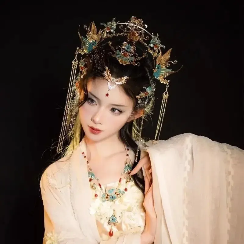 han dynasty empress hair wu zetian cosplay hair empress hair tang empress  hair chinese ancient women princess cosplay products - AliExpress
