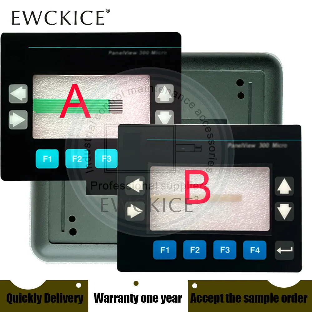 Panelview 300 Micro pièces de rechange 2711-M3A18L1 HMI 2711-M3A19L1 PLC clavier boîtier en plastique
