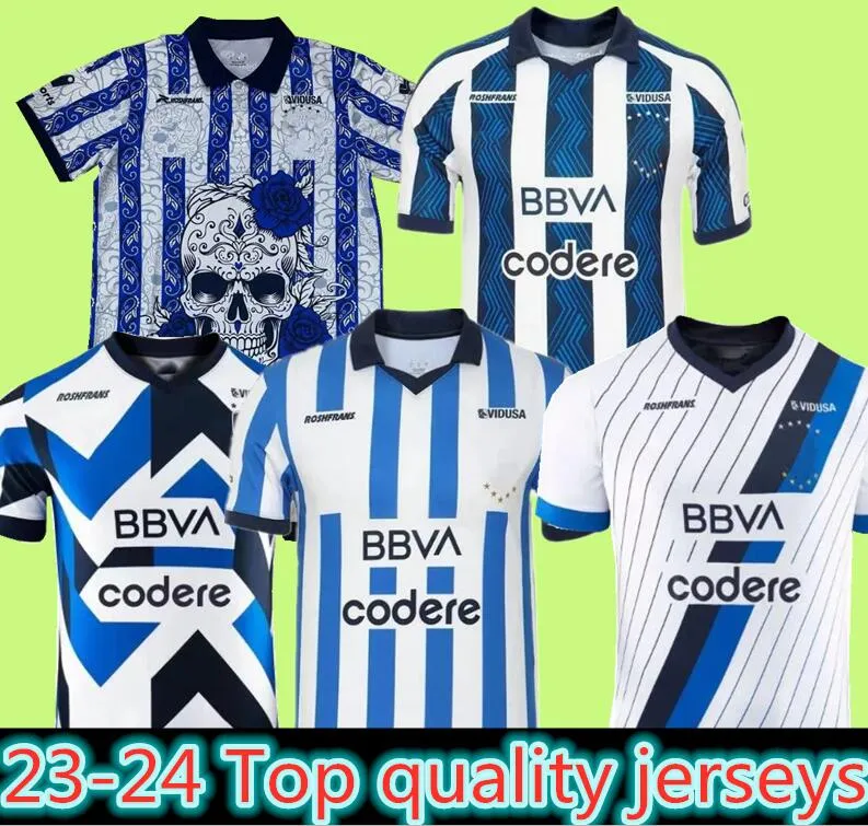 2023 2024 RAYADOS Soccer Jerseys Canales R.funes Home Away Special Edition LIGA MX Mori AGUIRRE TECATITO MONTERREY BERTERAME 23 24 League Mens Soccer Jerseys