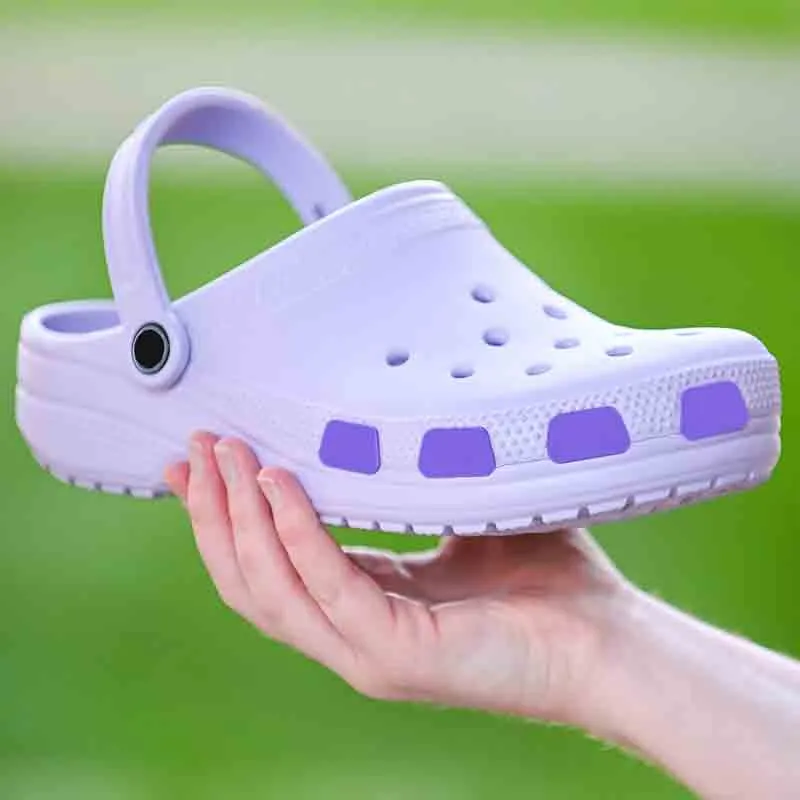 Purple Pastel Croc Charms 14pc Fun Shoe Charms Colorful Shoe