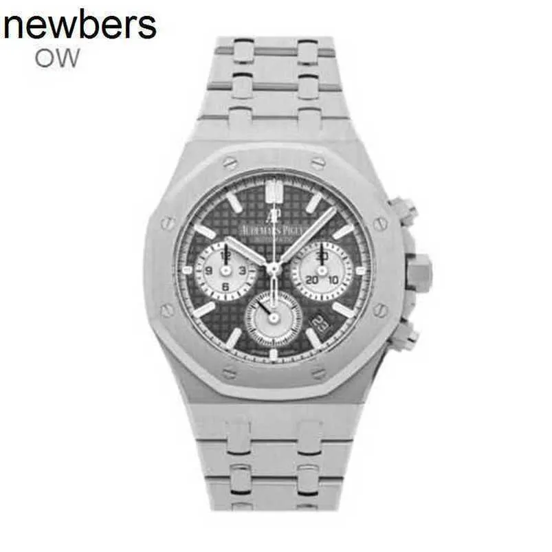Royal Oak Large Dial Quartz Mens Watch Montre Homme Acier WN