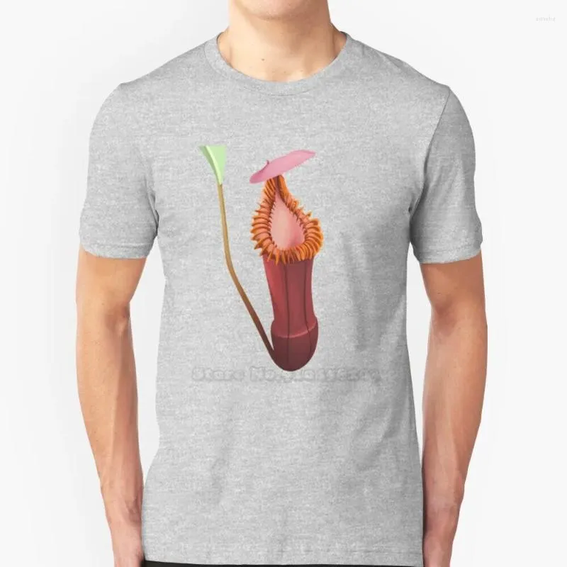 T-shirts pour hommes Nepenthes Edwardsiana | Plante carnivore manches pichet chemise courte Streetswear Harajuku été haute qualité T-Shirt