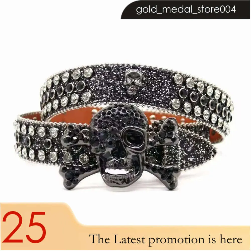 Men Women Bb Simon Belt Luxury Designer Belt Retro Needle Buckle Belts 20 Color Crystal Diamond 277