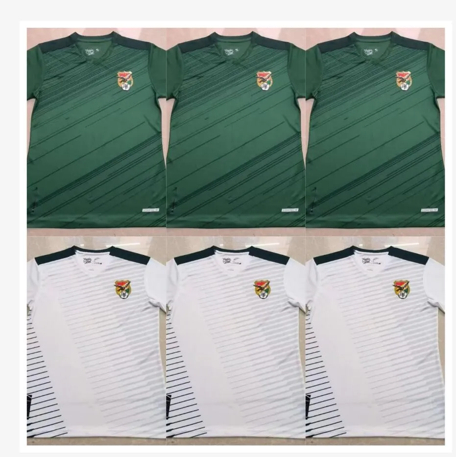 2023 Bolivian Soccer Jerseys 2024 23 24 Home Away Third Away Green White Black Jersey Football Shirts Top Quality