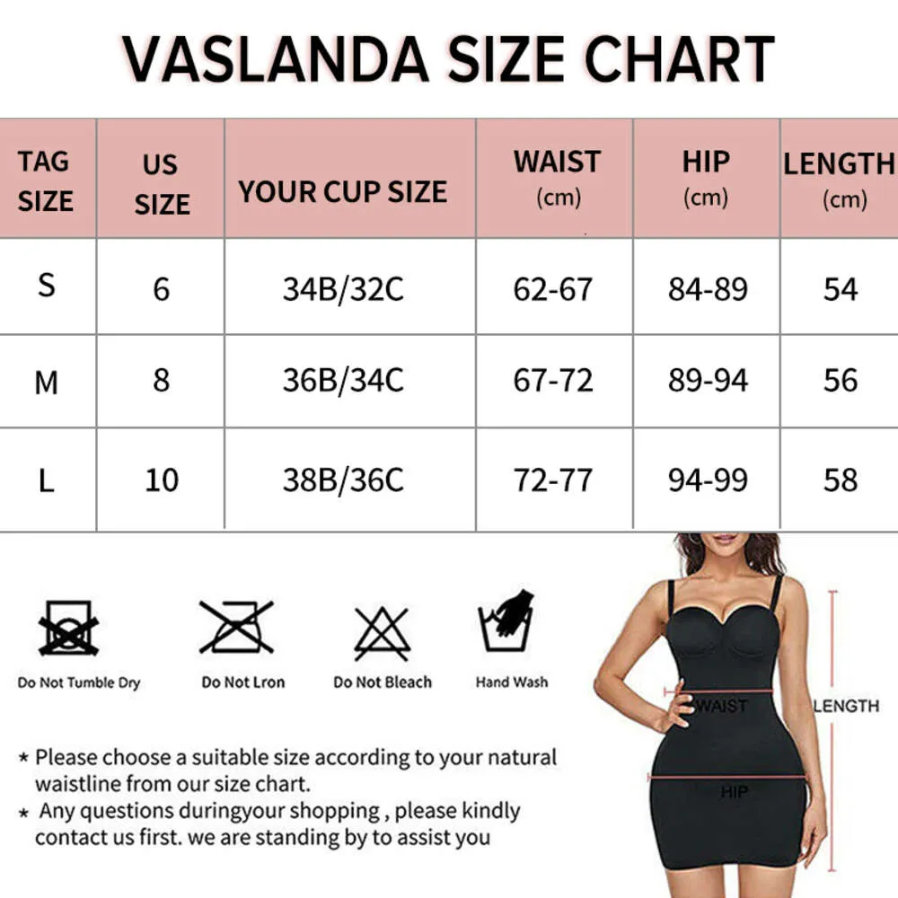 Women's Dress Full Slip Under Dress Shapewear Bodycon Slips with Built-in  Bra