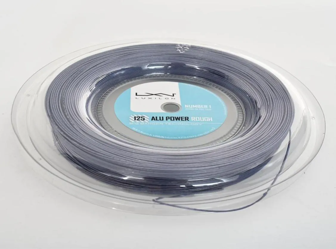 Good quality Big banger polyester Luxilon Tennis String reel 200m polyester 660ft Grey color8207874
