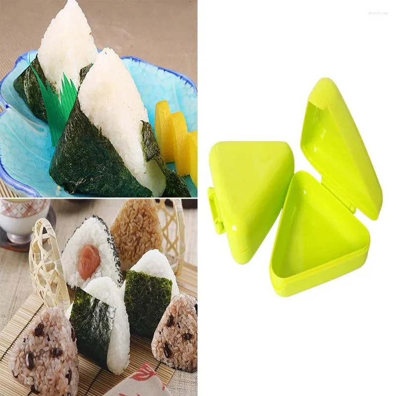 Dinnerware Sets 2PCS DIY Triangle Rice Ball Mold Sushi Cuisine Seaweed Dry Roasted Set