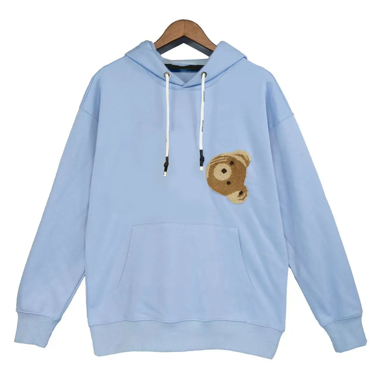 Hoodie Designer Hoodies Homens Mulheres Streetwear Jaqueta Luxo Palms Bear Padrão Hoodie para Mulher Azul Camuflagem Impressão Moletons para Masculino 42 Cores Roupas Femininas