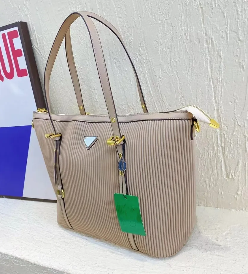 Luxe ontwerp textuur contrast schoudertas dames nieuwe casual Koreaanse handtassen grote capaciteit bakken